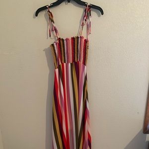 Altar’d State Maxi Striped Dress- Small